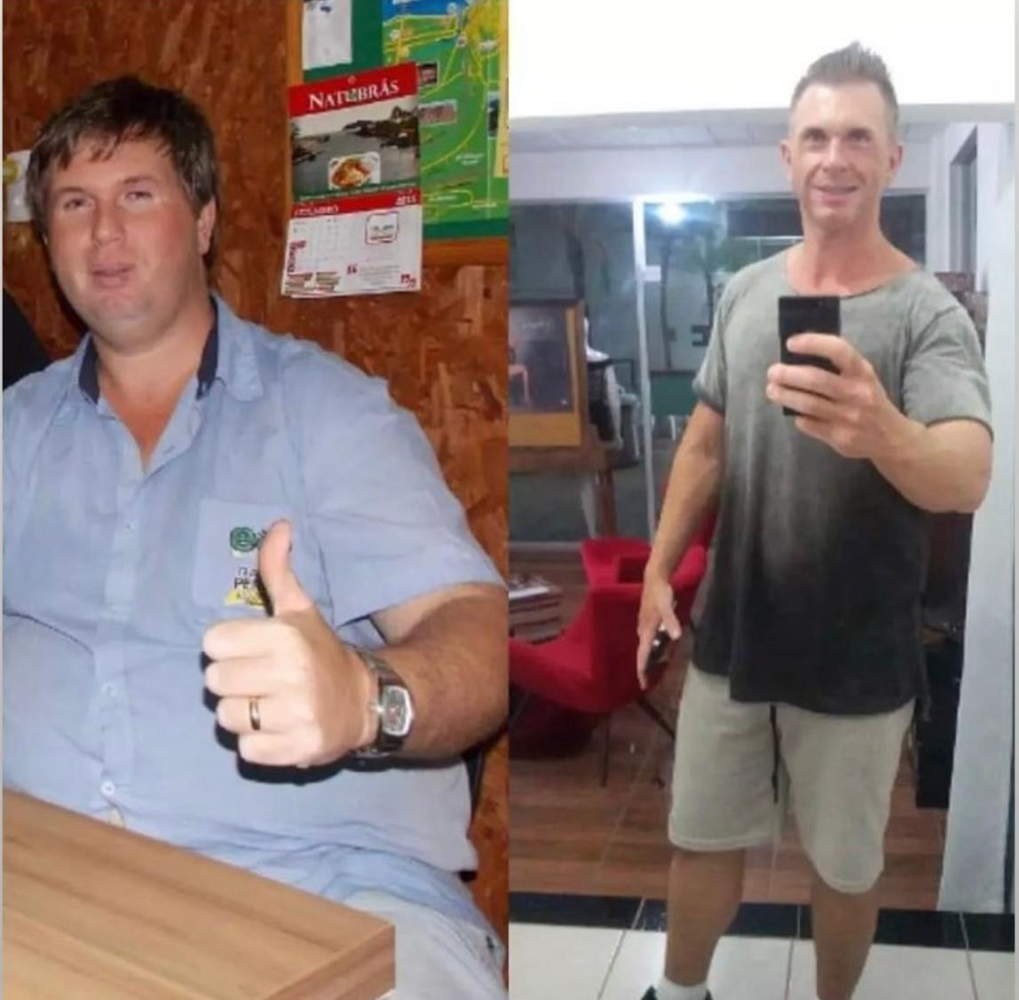 Antes e depois