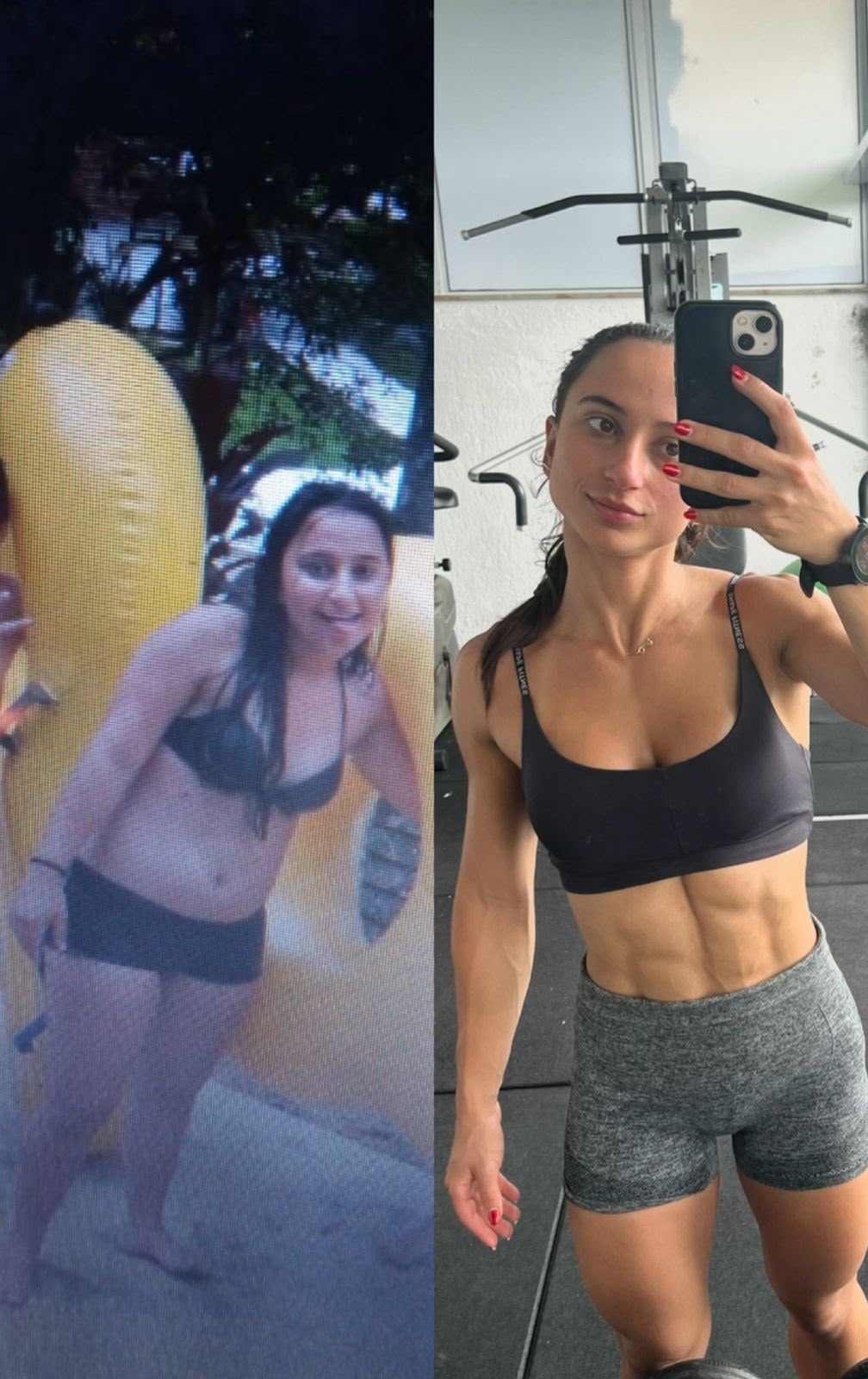 Antes e depois