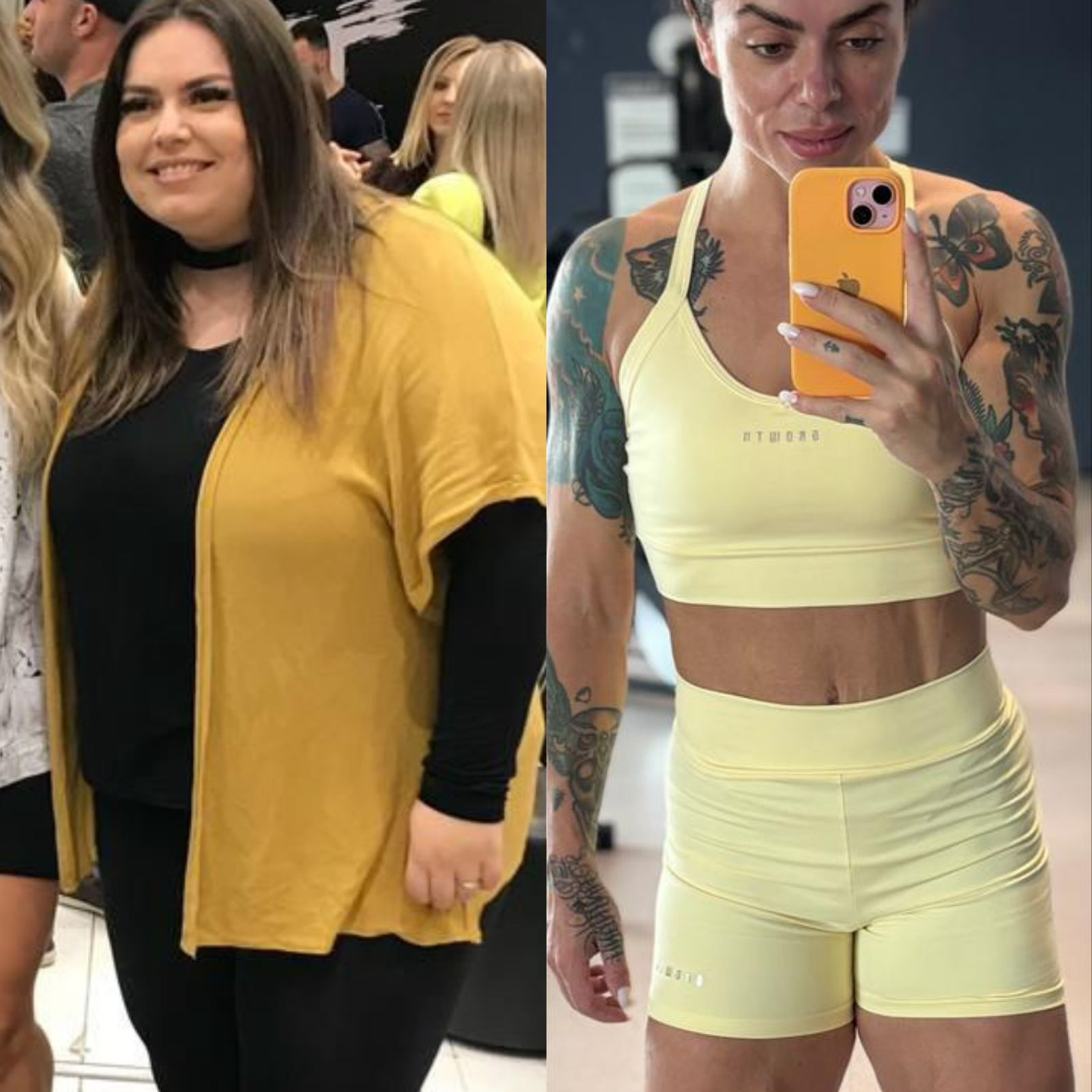 Antes e depois