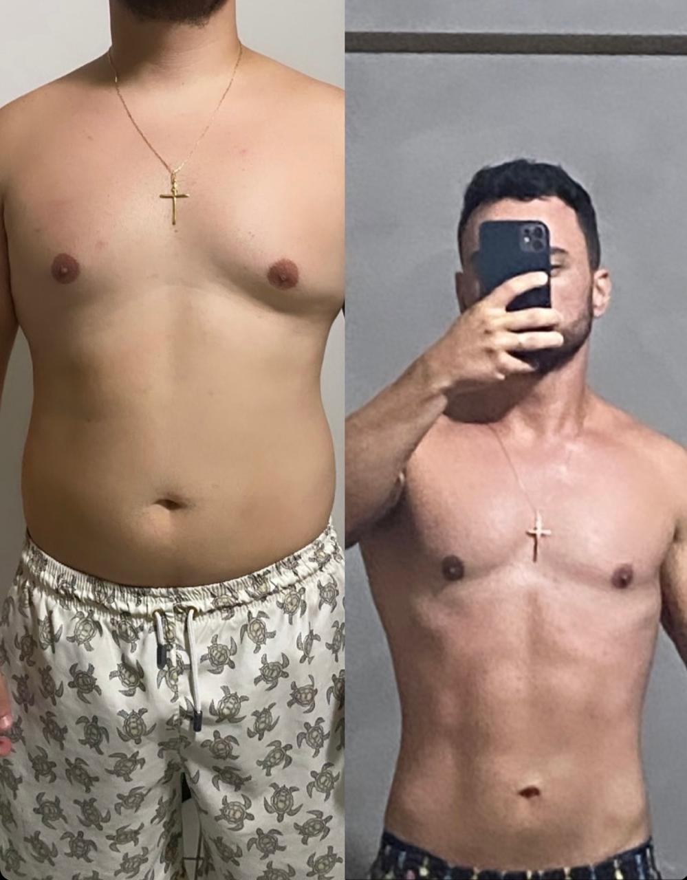 Antes e depois